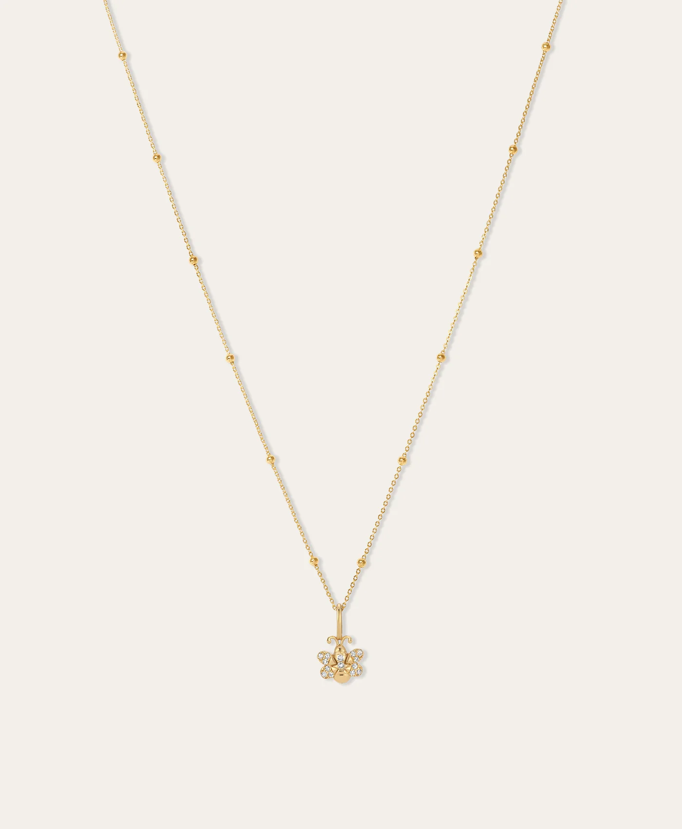 Diamond Bumblebee Mini Charm - Image 4