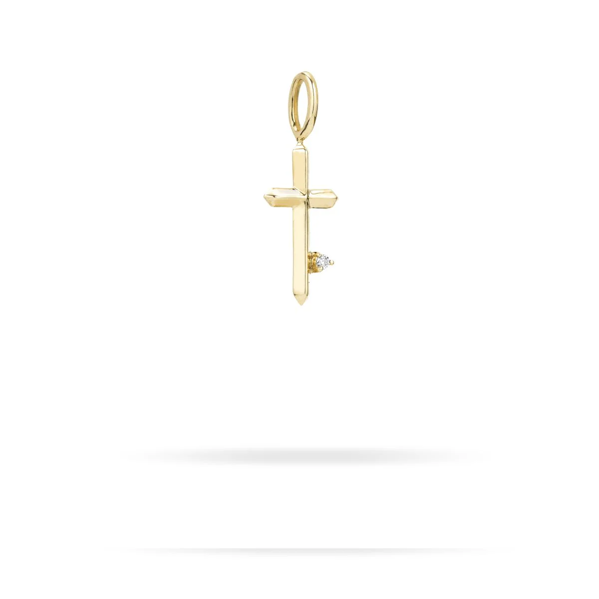 Diamond Cross Mini Charm - Image 4