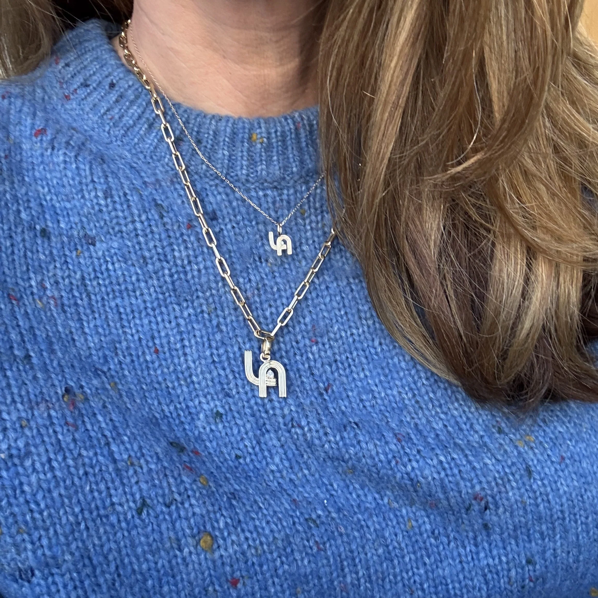 Groovy Diamond LA Mini Charm - Image 3