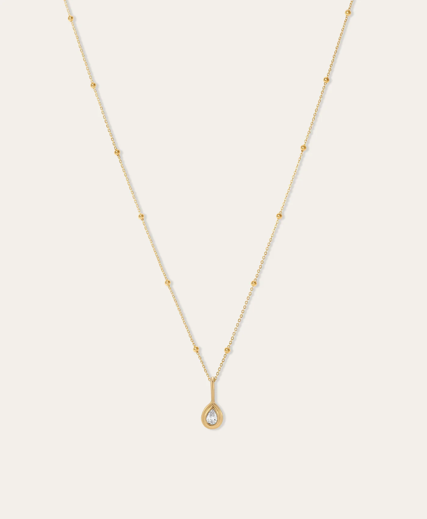 Groovy Diamond Teardrop Mini Charm - Image 4