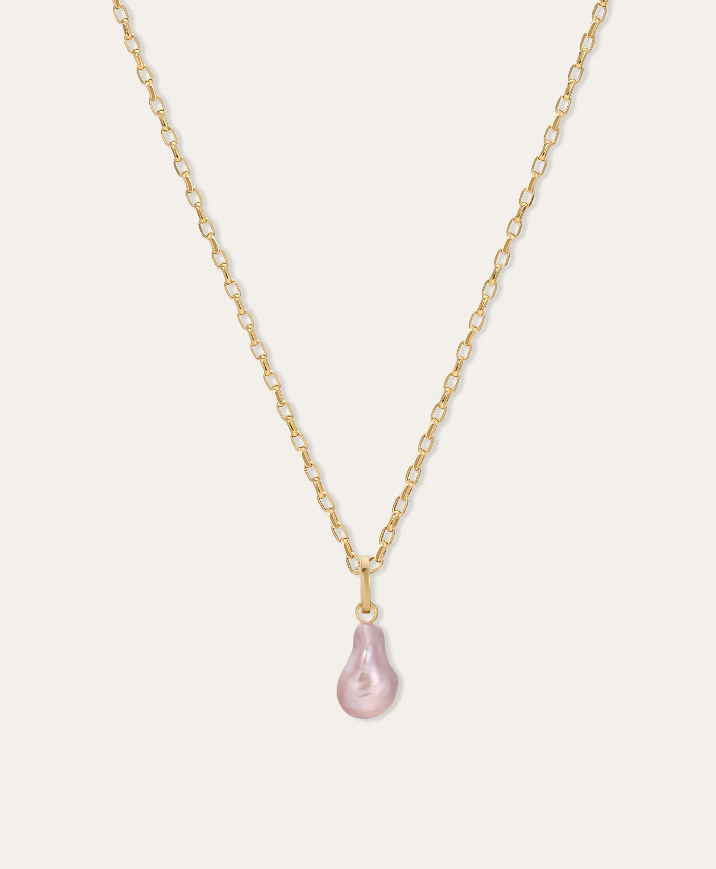 Pink Baroque Pearl Hinged Charm - Image 3