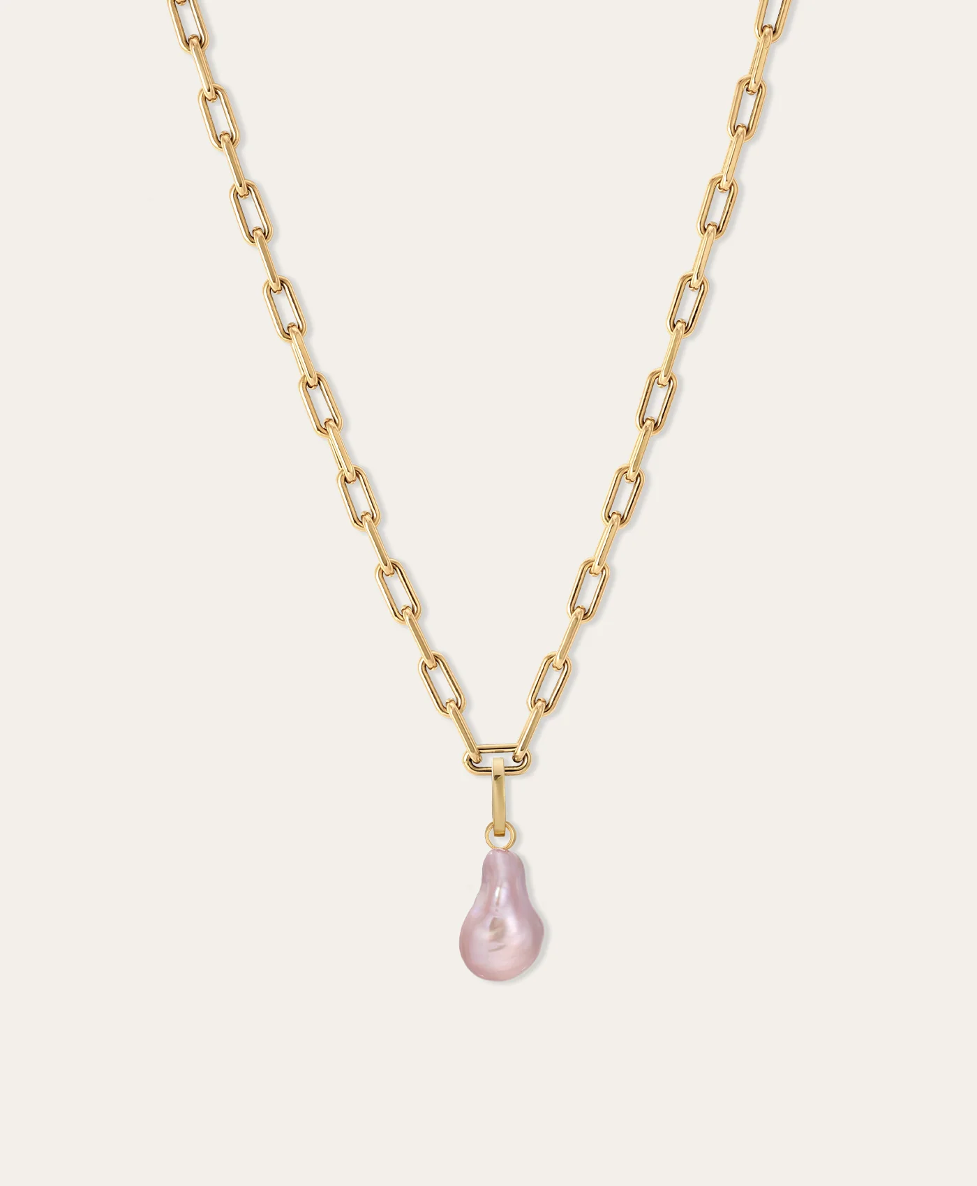 Pink Baroque Pearl Hinged Charm - Image 4