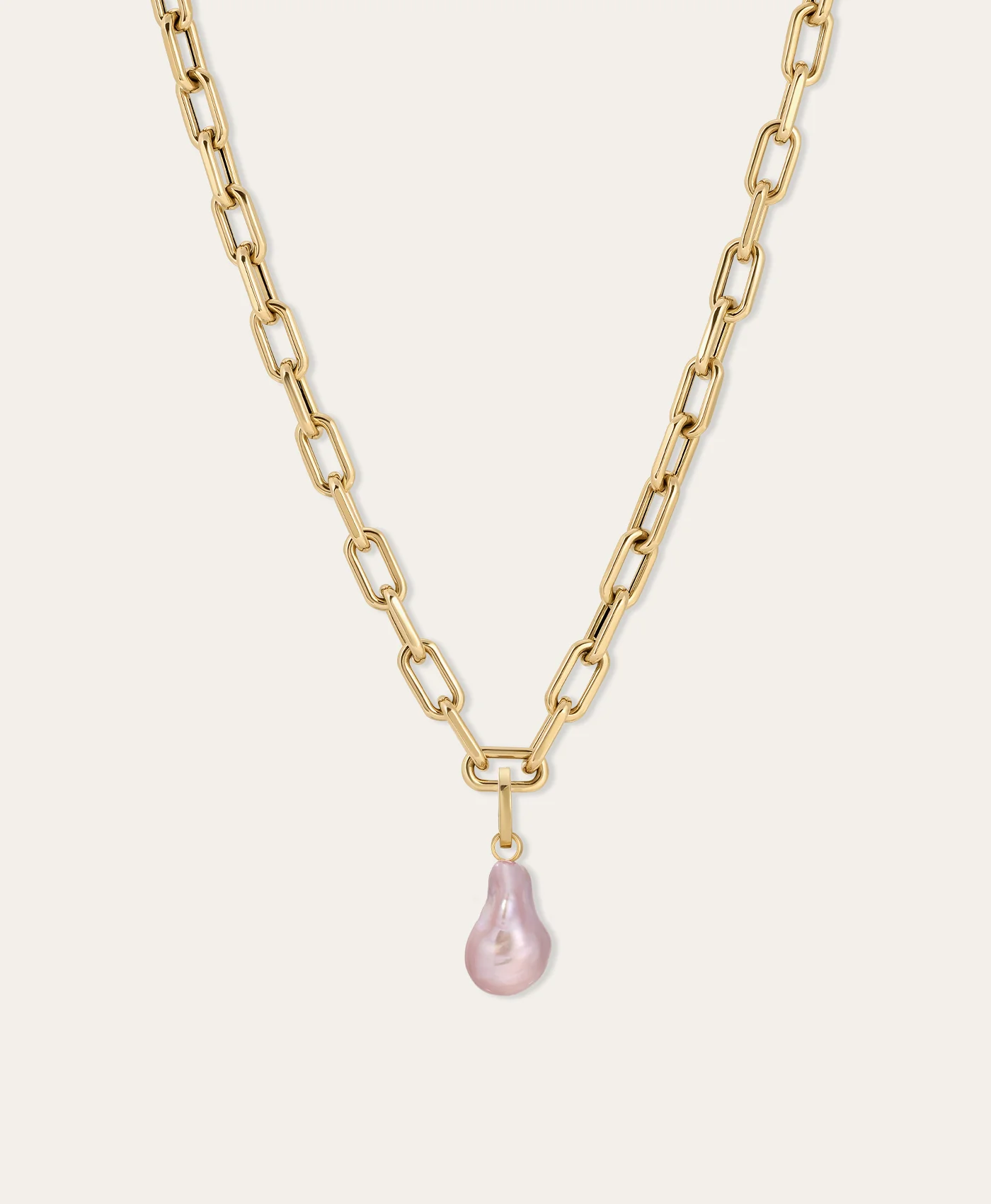 Pink Baroque Pearl Hinged Charm - Image 5