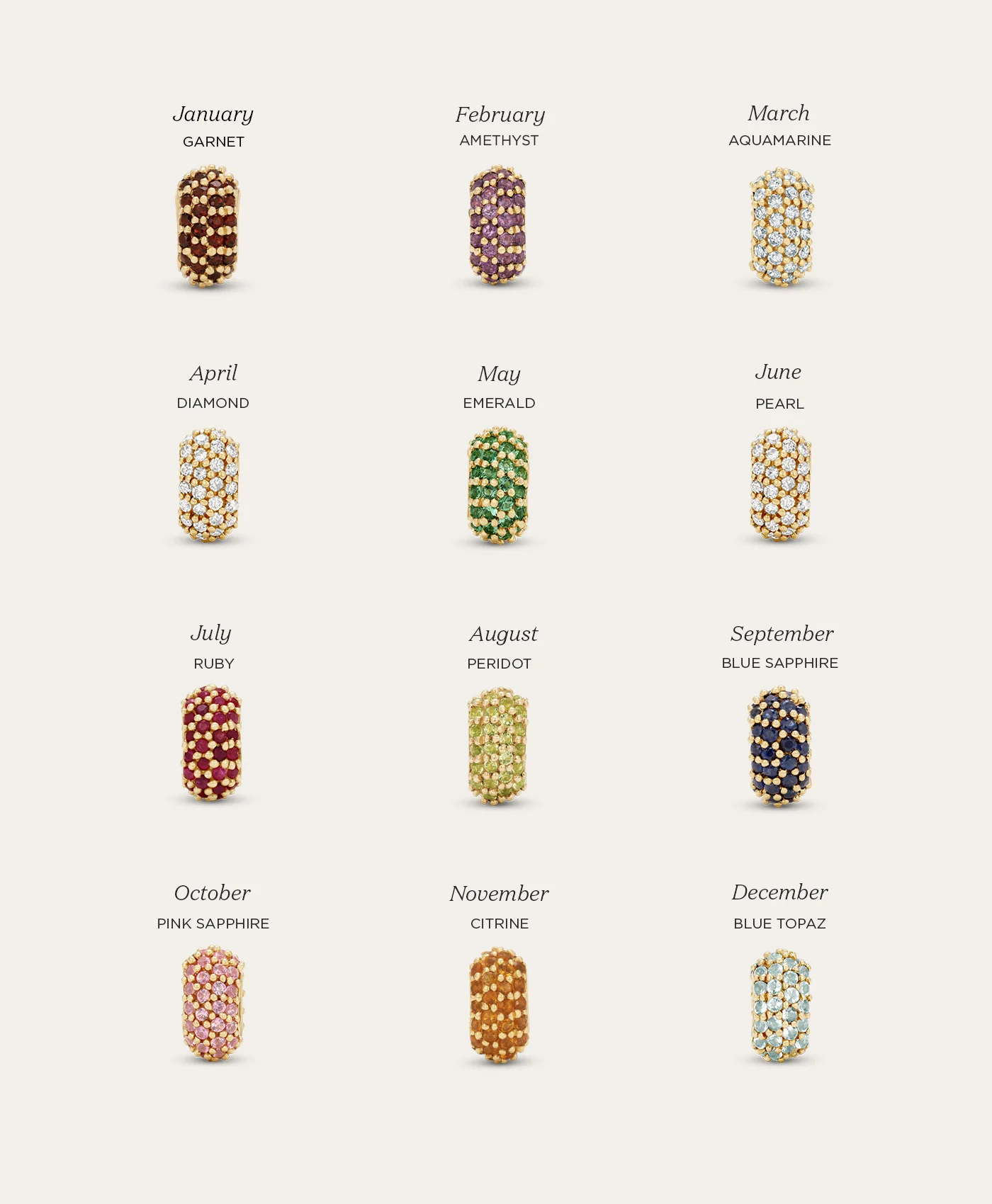 Wide Pavé Diamond Mini Bead - Image 3